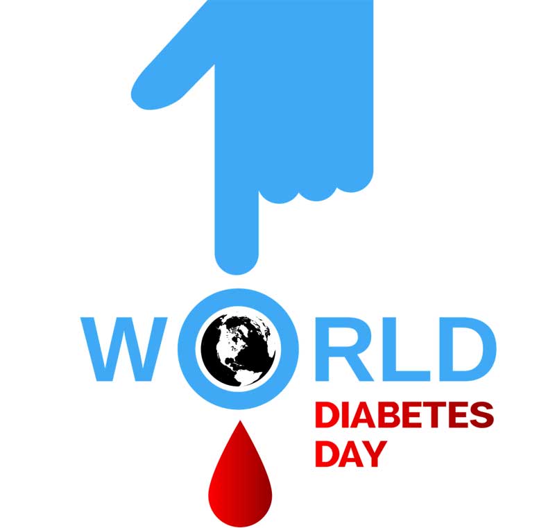 Logo des World Diabetes Day, Stichwort Typ-2-Diabetes.
(c) Pixabay.com