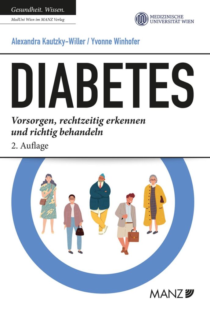 Cover zu Buch "Diabetes" der MedUni Wien im MANZ Verlag.
(c) MedUni Wien